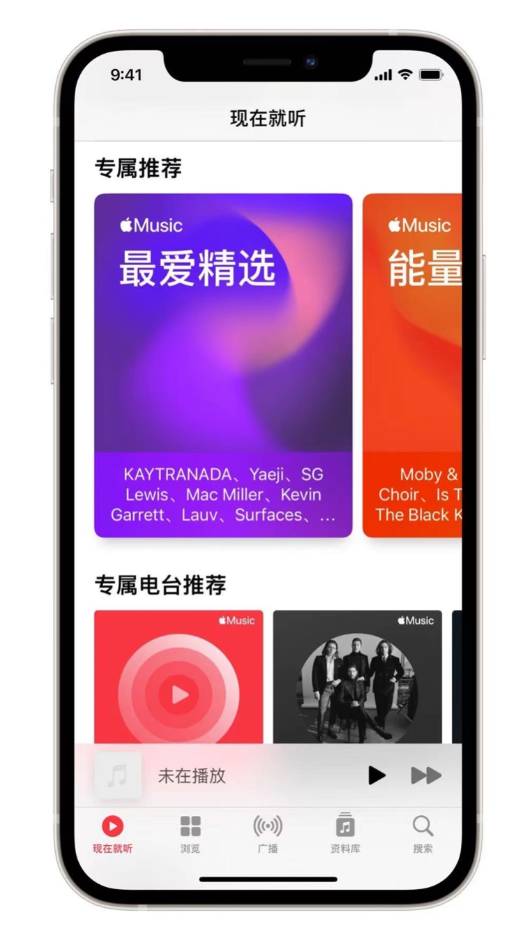 陆川苹果手机维修分享iOS 14.5 Apple Music 新功能 